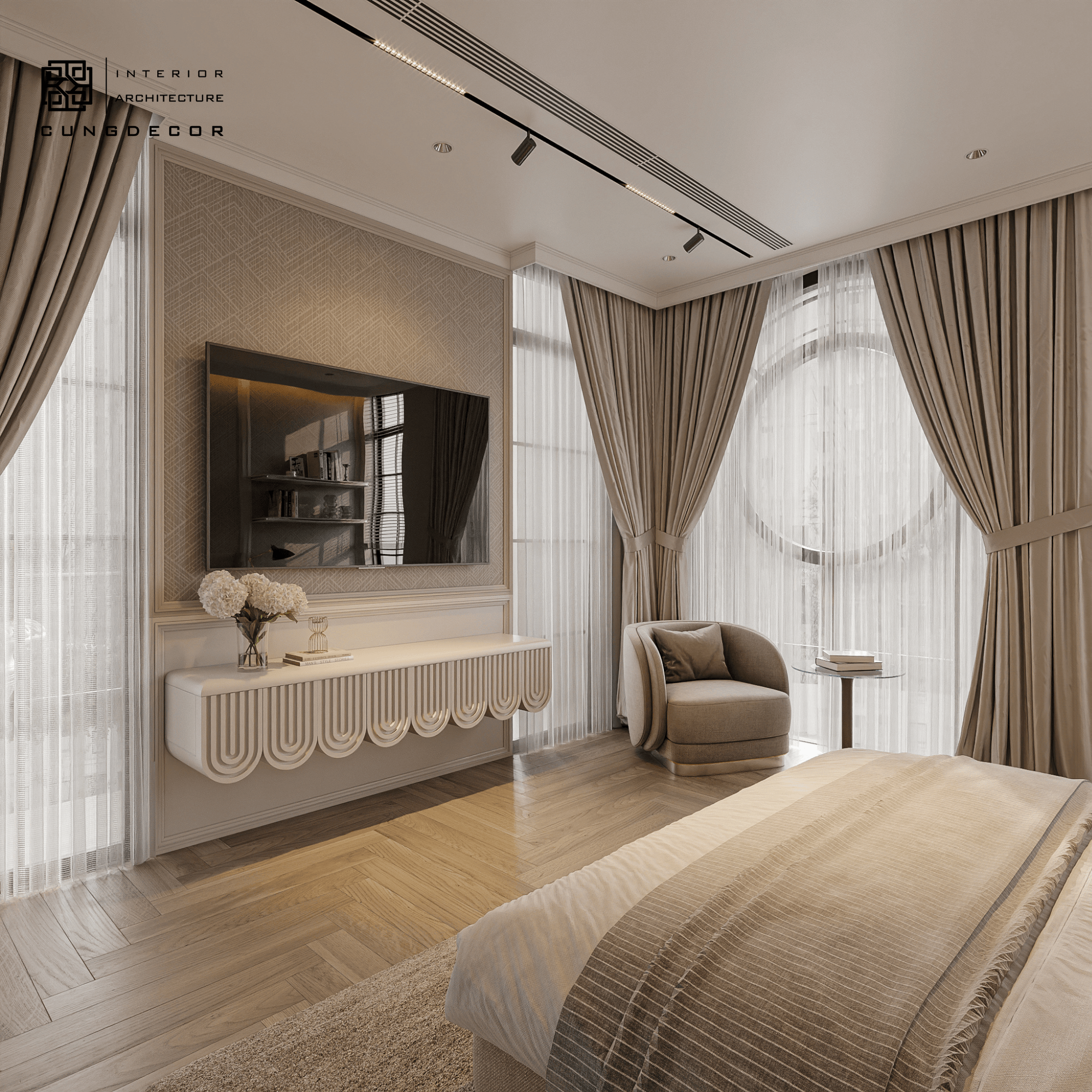 Nhà phố Tân cổ điển